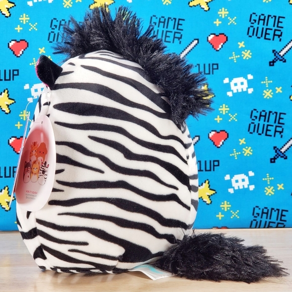 Squishmallow Tracey the Zebra 8" UltraSoft Stuffed Valentine's Day Plush NWT - Picture 5 of 12